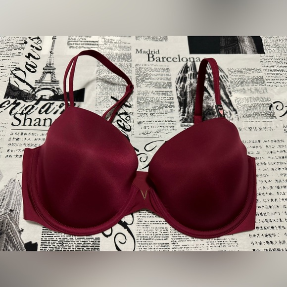 Victoria's Secret Other - Victoria’s Secret 34DD Burgundy Bra